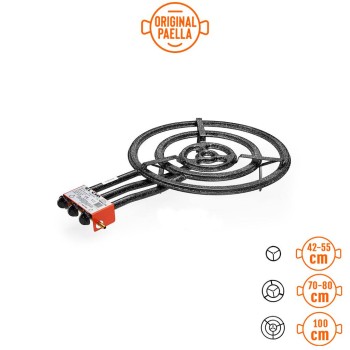 BRÛLEUR PAELLA 70CM HAUTE PUISSANCE +GAS meilleur prix