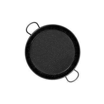 Poele a Paella Emaille Induction 32 cm pour 3-5 personnes