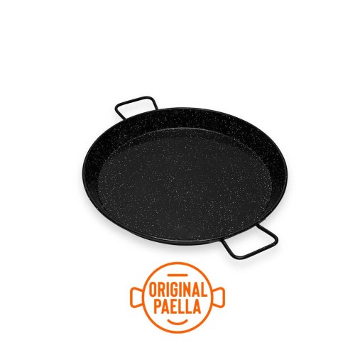 Poele a Paella emaille Induction 42 cm pour 9-10 personnes