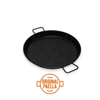 Poele a Paella emaille Induction 42 cm pour 9-10 personnes