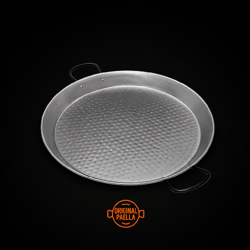 Poele a Paella en Acier Poli 50 cm 14 parts Poele a Paella
