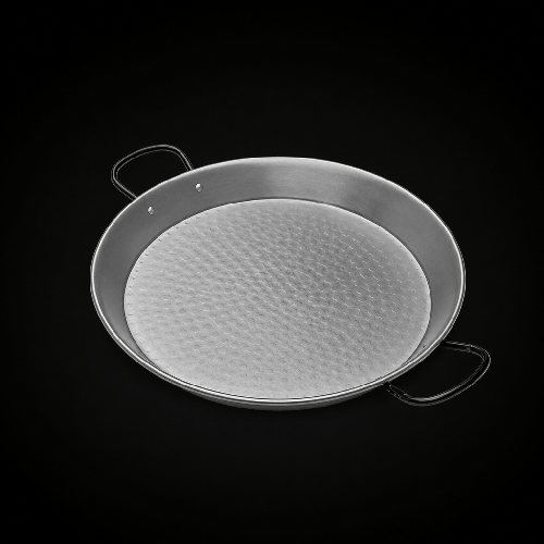 Poele a Paella en Acier Poli 70 cm 30 parts Poele a Paella