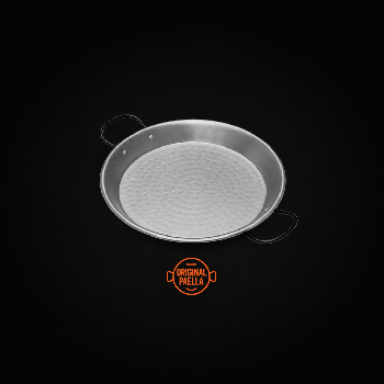 Poele a Paella en Acier Poli 30 cm 4 parts