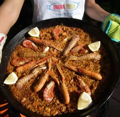 Recette facile de la paella aux fruits de mer