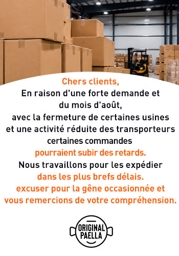 Le tablier à paella original et gratuit