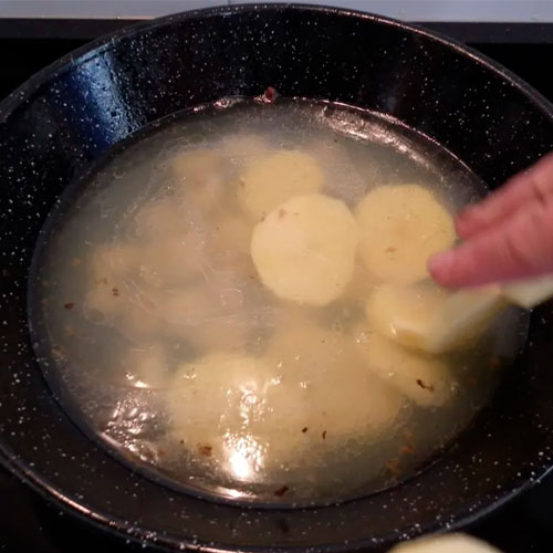 5 - Ajouter les pommes de terre