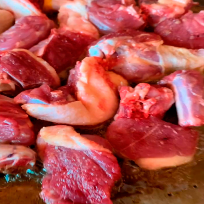 2.- Nous faisons frire le canard