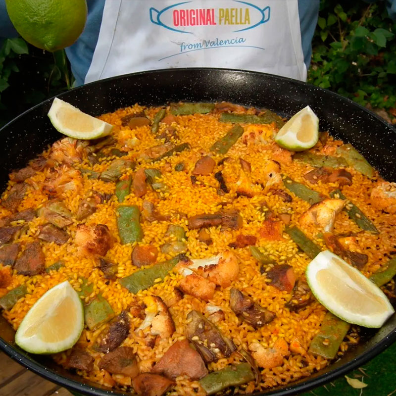 Recette facile de riz au chou, cabillaud et rebollones