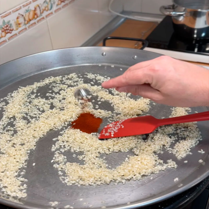13.- Ajouter le paprika