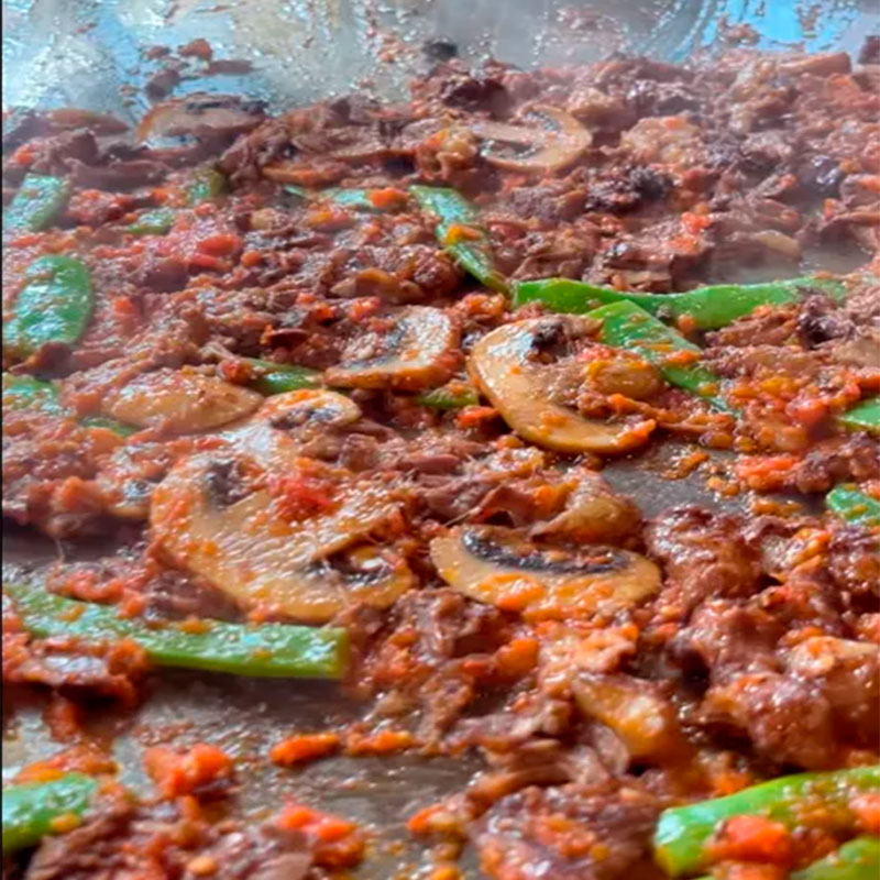 4.- Ajouter la tomate