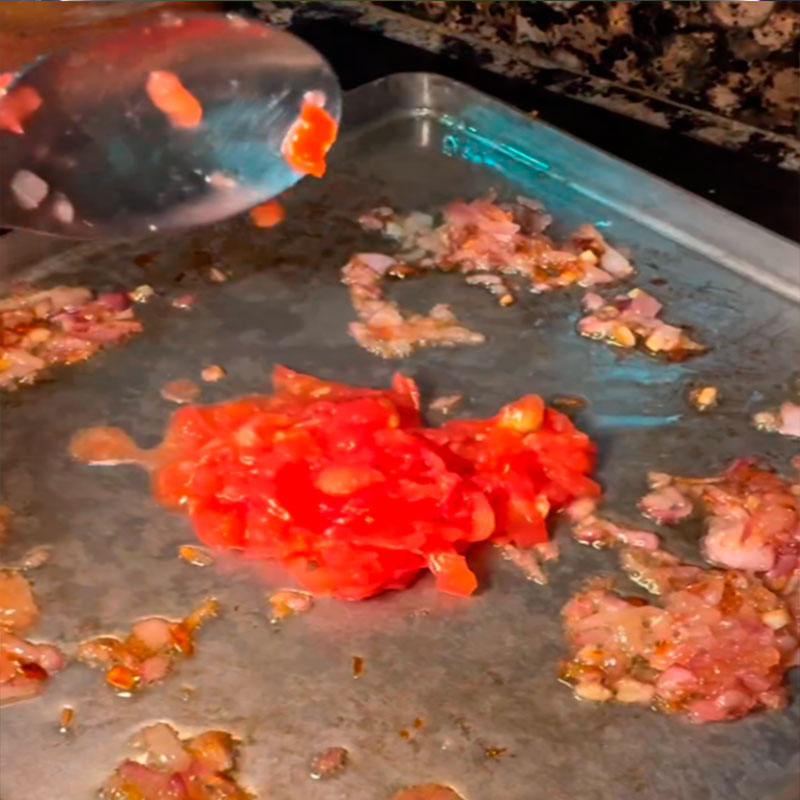 3.- Tomates sautées