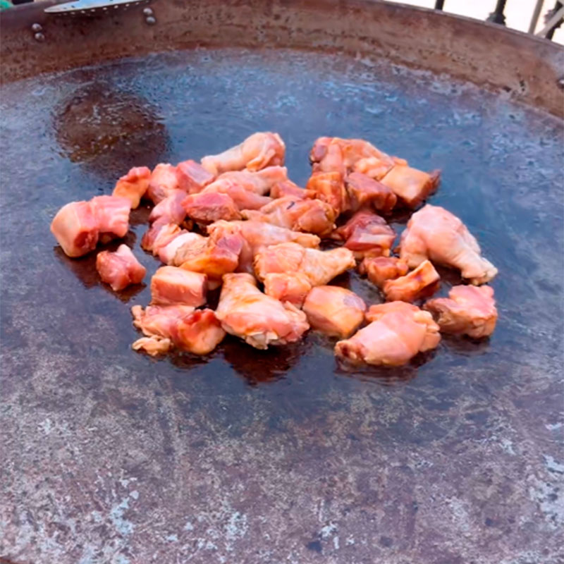 3.- Faire frire la viande 3.- Faire frire la viande