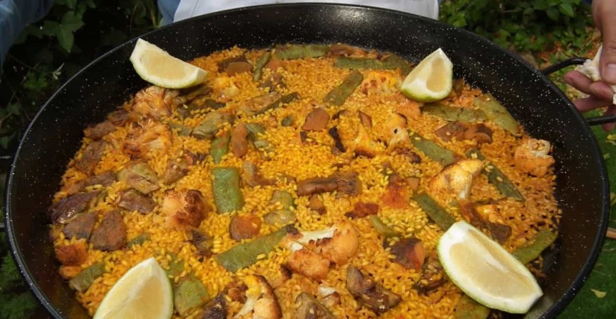 Recette facile de riz au chou, cabillaud et rebollones