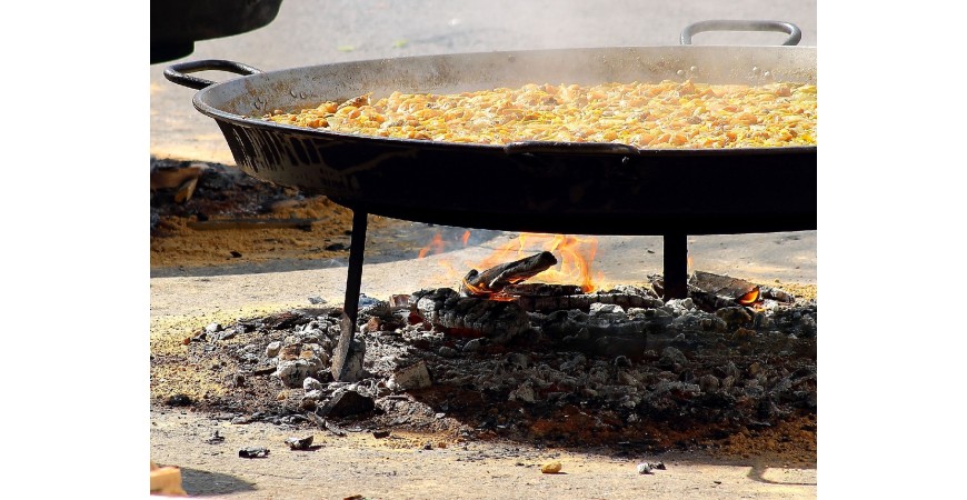 Types de feu pour la paella