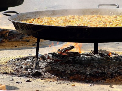 Types de feu pour la paella