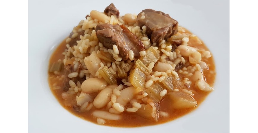 Recette de @ximo_carrion : Riz ossobuco crémeux façon fesols i naps