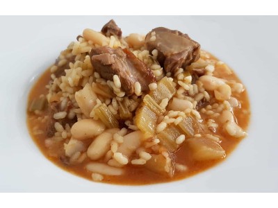 Recette de @ximo_carrion : Riz ossobuco crémeux façon fesols i naps