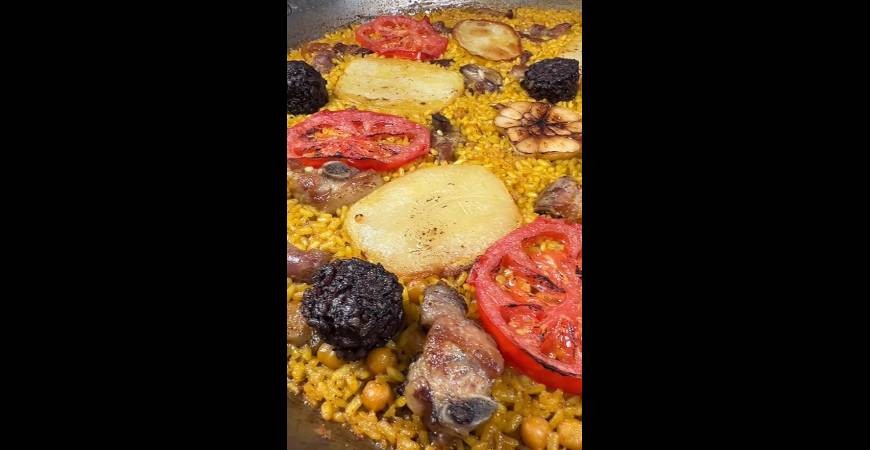 Recette de _comeydisfruta_ : Plat de riz cuit à la paella