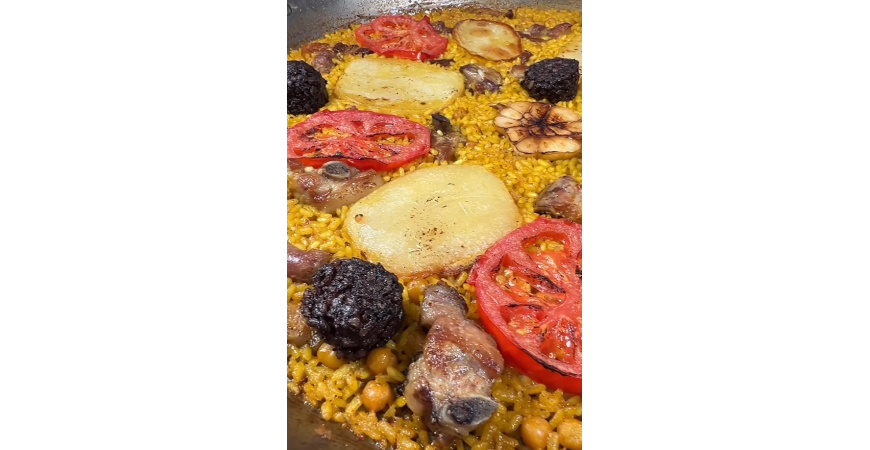 Recette de _comeydisfruta_ : Plat de riz cuit à la paella