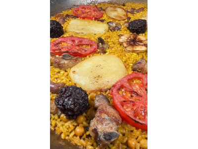 Recette de _comeydisfruta_ : Plat de riz cuit à la paella