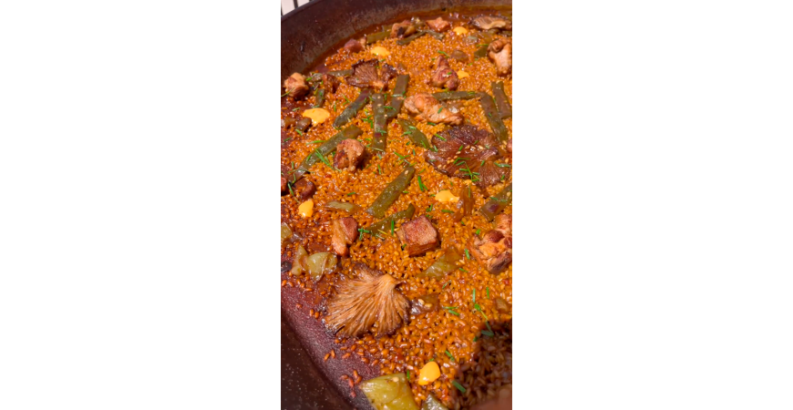 Recette de @laninavalenciana : Riz au poulet et aux côtes à la sauce teriyaky