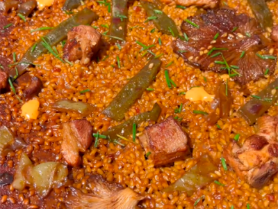 Recette de @laninavalenciana : Riz au poulet et aux côtes à la sauce teriyaky