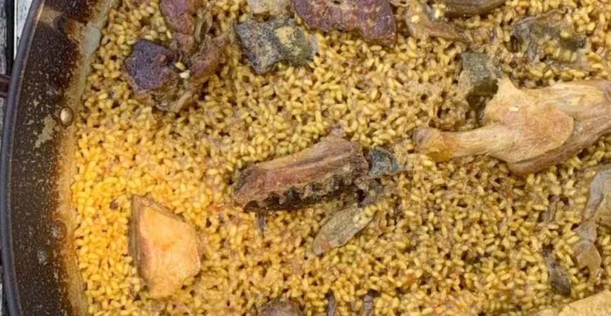 Recette de @cris_riceandmeal : riz de canard braisé à la bière avec cèpes et foie gras