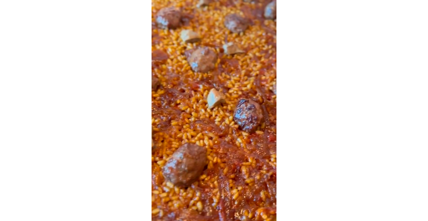 Recette de @joaquin.gm : riz aux figatells, oignons caramélisés et foie gras