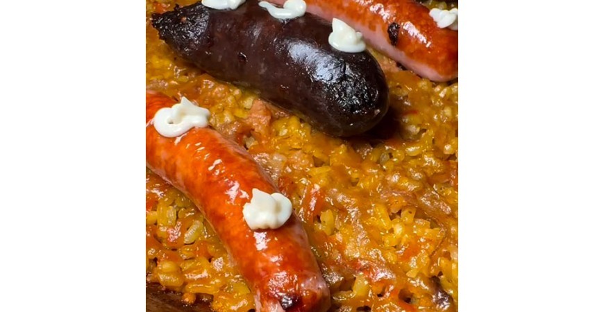 Recette de @vadearroces : Riz « Blanc i Negre »