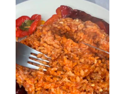 Receta de @cris_riceandmeal: Pimientos rellenos de arroz