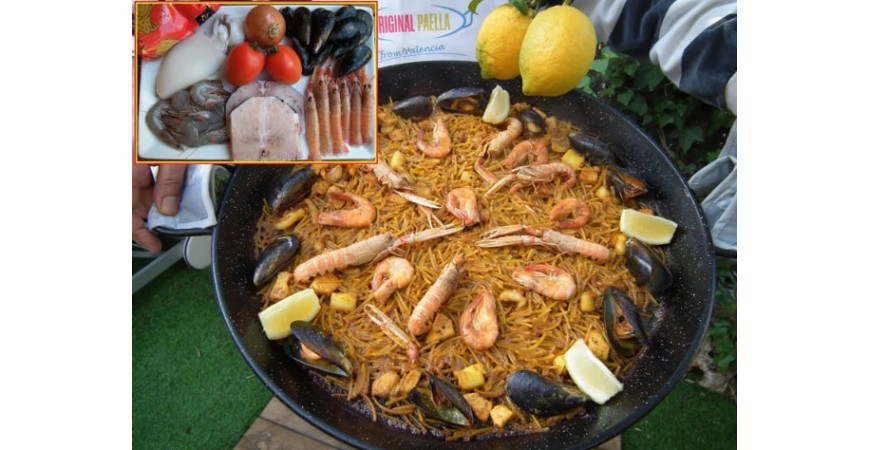 recette facile originale Fideua