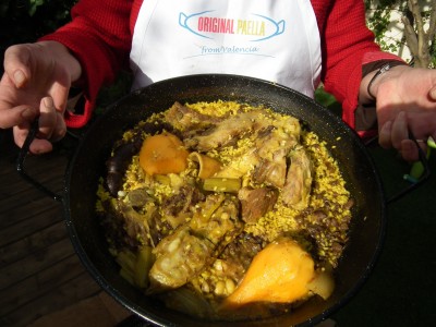 Recette originale “ARRÓS EN FESOLS I NAPS”