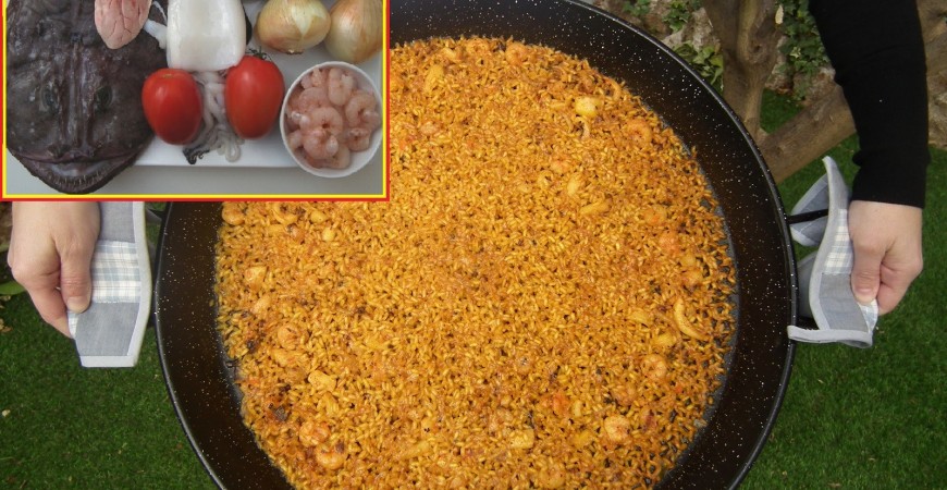 Recette facile arroz a banda