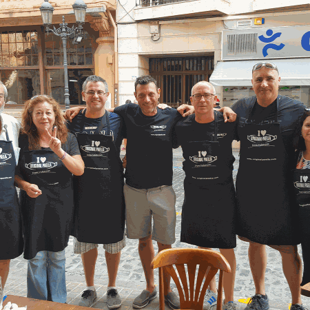 Nos clients avec tablier