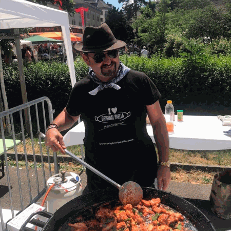 Nos clients avec tablier