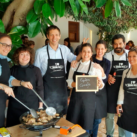 Nos clients avec tablier