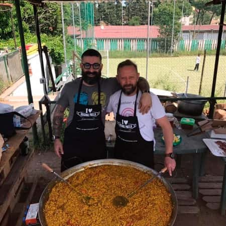 Nos clients avec tablier