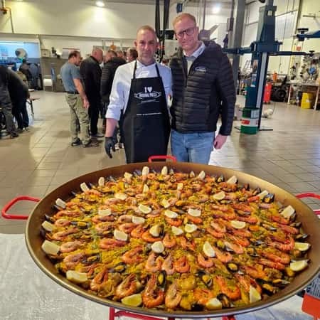 Nos clients avec tablier